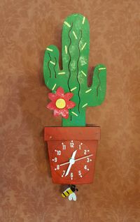 Uhr Kaktus